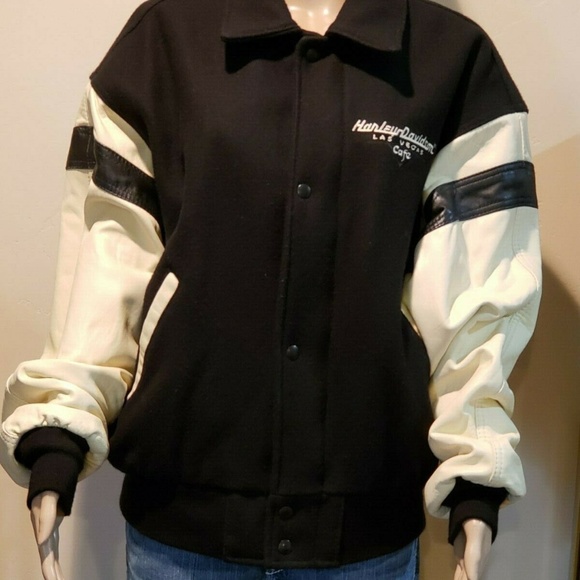 Vintage Harley Davidson Las Vegas Leather Jacket M